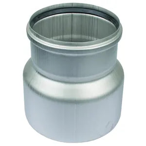 Blucher® 850.200.250 CS CI-316, CI-10x8-316 Concentric Increaser With EPDM Sealing Ring, 8 x 10 in Nominal, Push-Fit Socket End Style, 316/316L Stainless Steel, Import