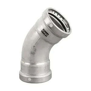 MegaPress® 98510 Model 6826XL Street Elbow, 2-1/2 in Nominal, Press End Style, 316 Stainless Steel, Import