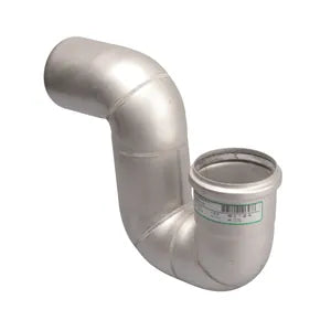 Blucher® PT-3 P-Trap, 75 mm Outlet, Stainless Steel