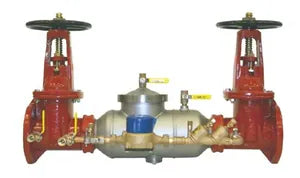 4" Backflow Preventer, Reduced Pressure Detector Assembly, Lead-Free , Stainless Steel Body with Flanged OS&Y Gate Valves APOLLO 4ALF60AE3