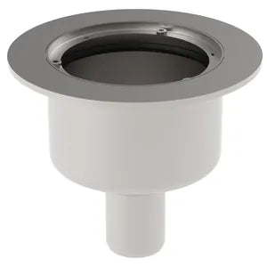 3"(75) 316L SS Steel Deck Marine Drain - Lower Part for Steel Deck with Welding Flange - 470.200.075 S