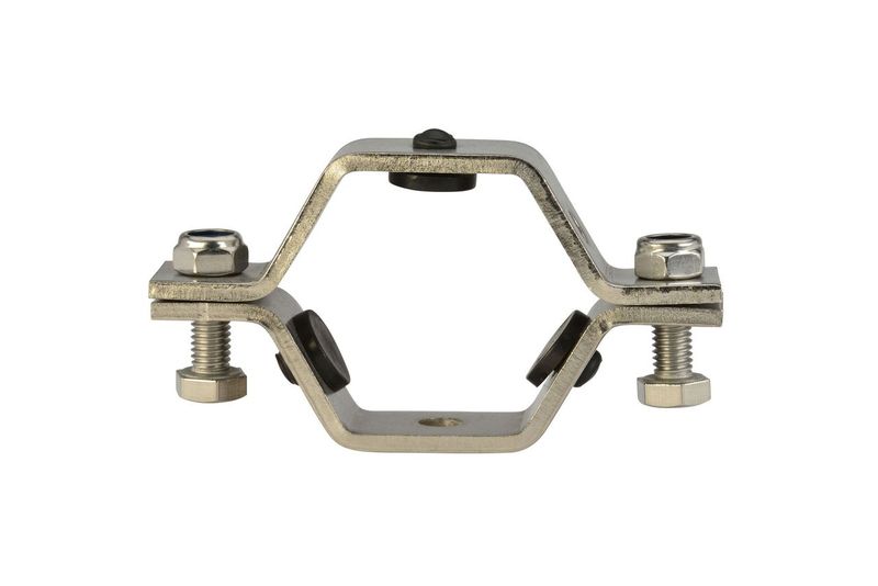 8" Tube Hanger W/Grommet -304 3-A Sanitary #WRGHT-8