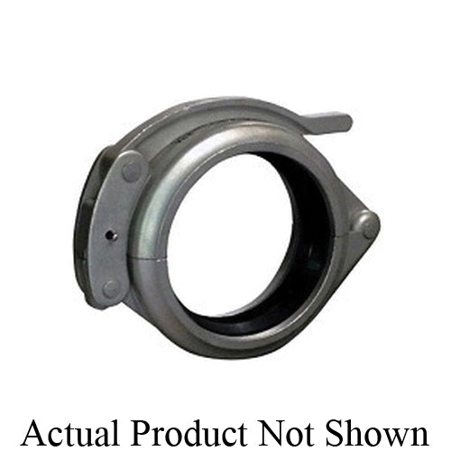 SHURJOINT® SJSS2864E Model SS-28 Hinged Lever Coupling, 6 in Nominal, Grooved End Style, 304 Stainless Steel, Import