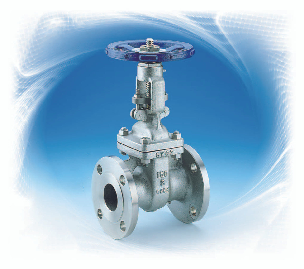 2" Gate Valve 150# Flanged 316 Stainless Steel TCI TC-GTF-ANSI