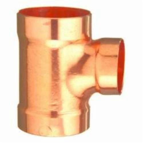 Wrot Copper DWV Reducing Sanitary Tee 1 1/2 x 1 1/2 x 1 1/4 in C x C x C