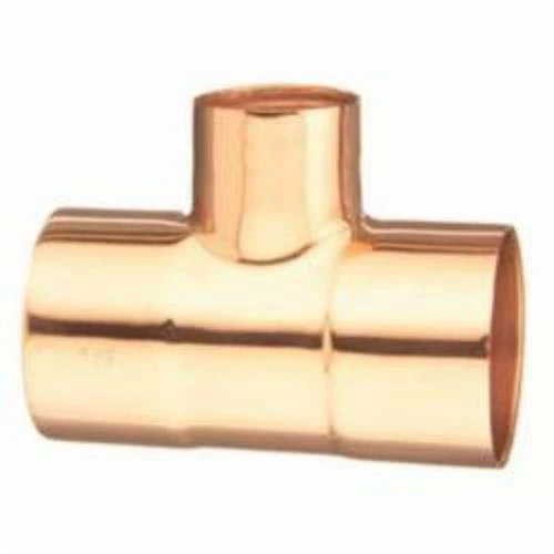 Solder Reducing Tee, 3 x 2 1/2 x 2, C x C x C, Wrot Copper, Domestic