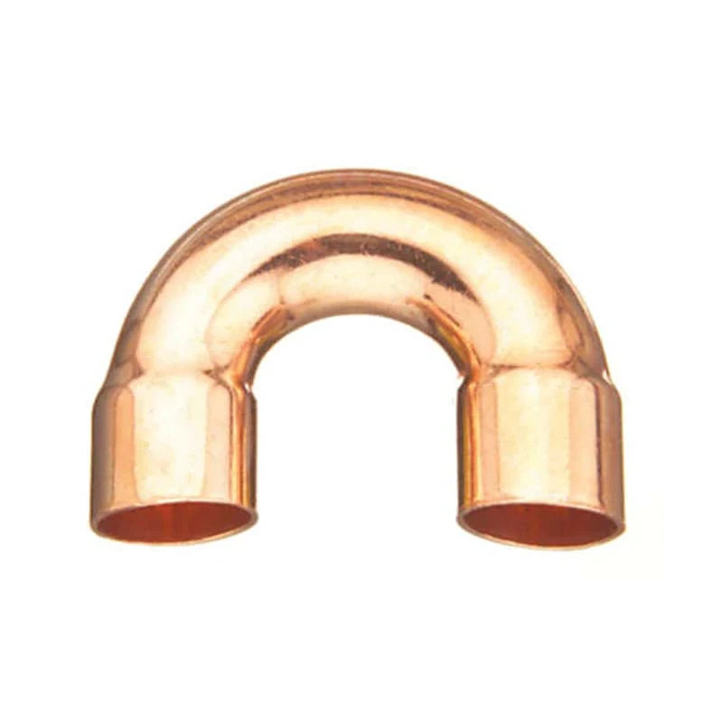 Wrot Copper 180 Degree Return Bend 3/8 x 3/8 x 1-1/2 in C x C