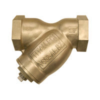 1/2" Y-Strainer 250# Threaded Aluminum Bronze Titan #YS52AB0050