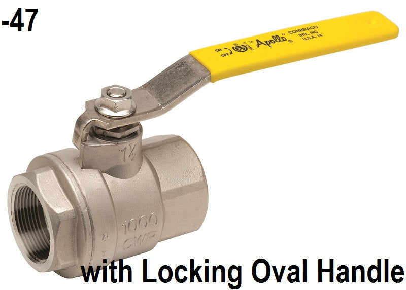 Apollo 76F-108 Valve Stainless Steel