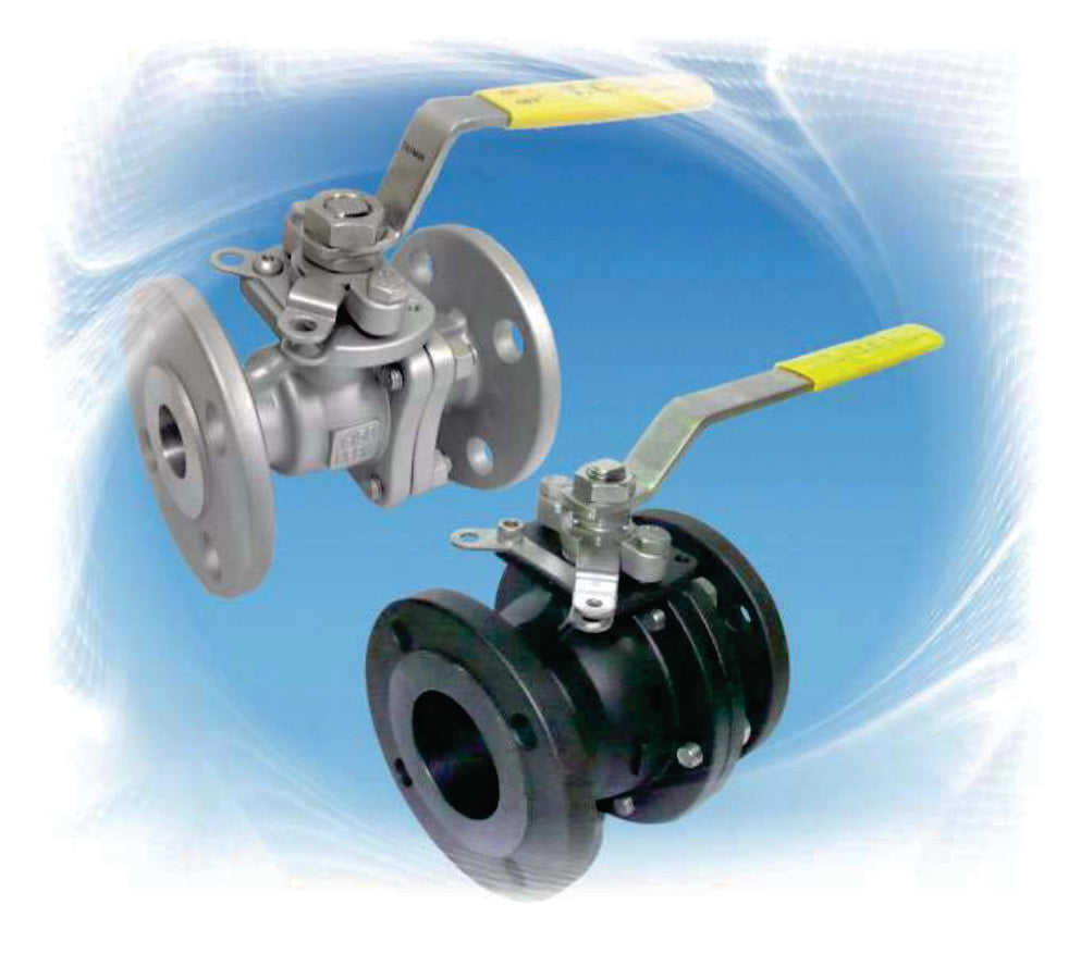 8" Ball Valve, 150# Flanged Carbon Steel Fire-Safe Full Port 2 Piece TCI #TC-5100FS