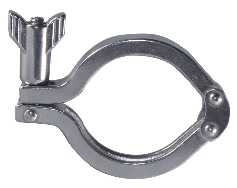 3"4" Sanitary Heavy Duty Clamp  (Single pin) 304 SS 13MHHM  3A