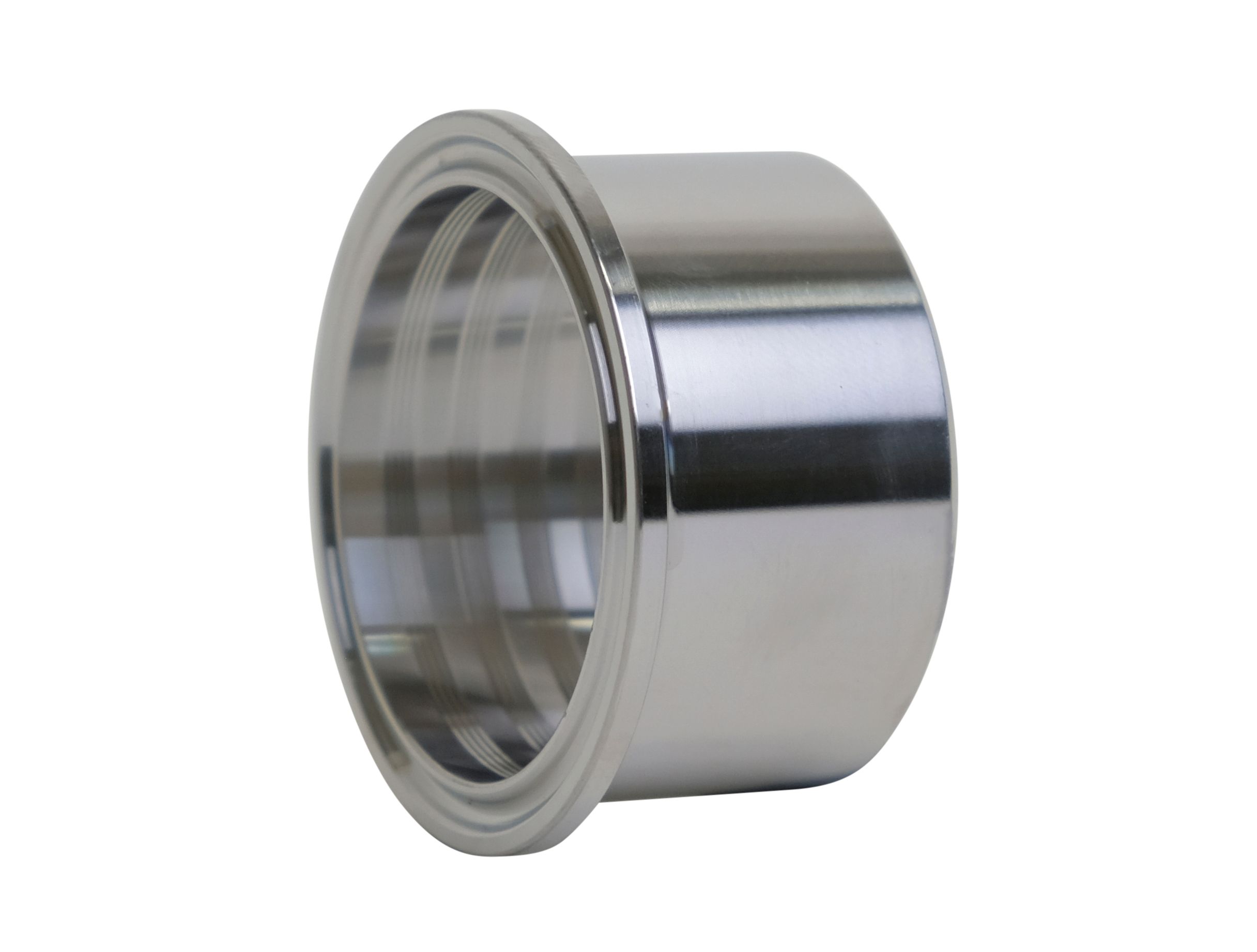 3" Sanitary Roll-On Ferrule 304 SS 14RMP  3A