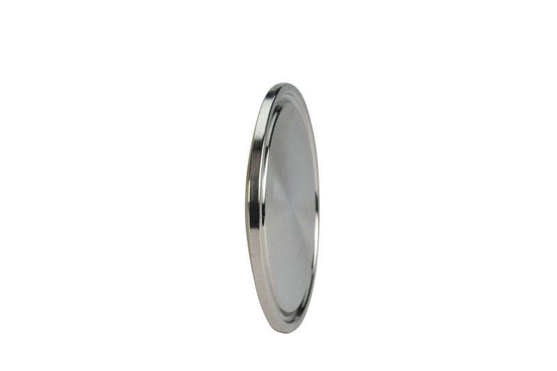 4" Sanitary Cap Clamp End 316 SS 16AMP  3A