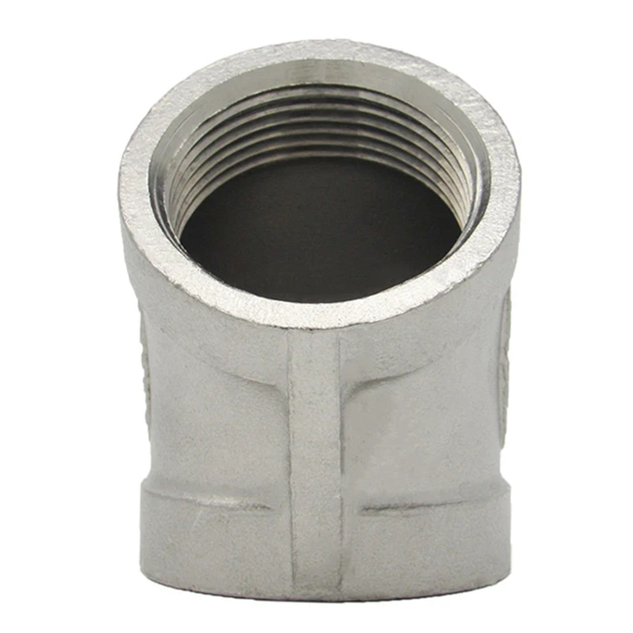 6" 45 Elbow 304 Stainless Steel 150# Threaded Cast Pipe Fitting