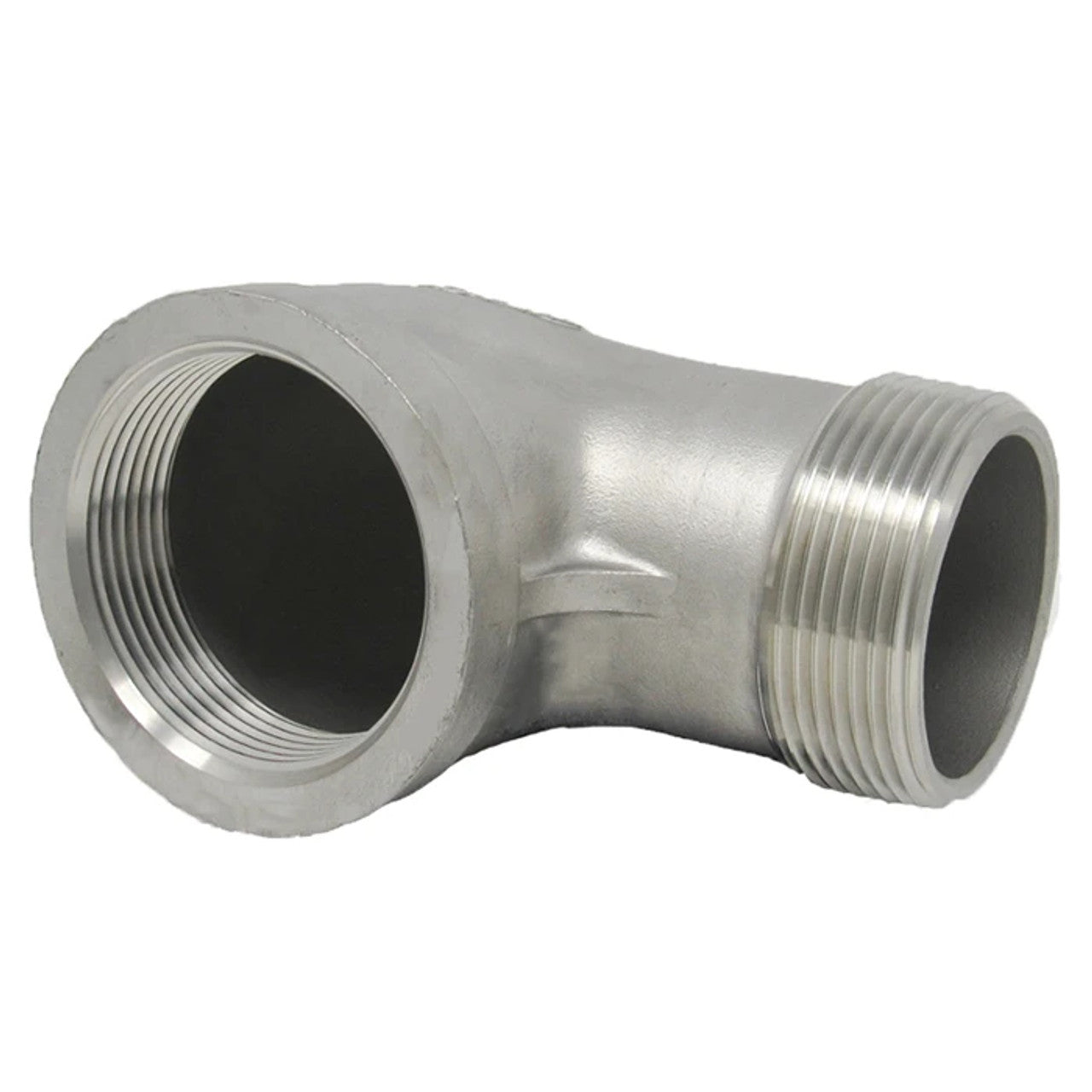 5" Street 90 316 Stainless Steel 150# Threaded Cast Pipe Fitting