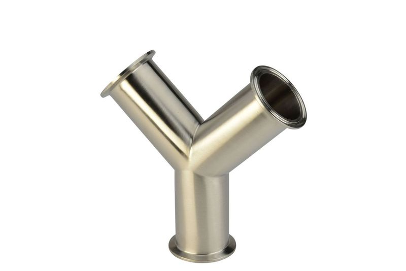 2" Clamp True Y -316L 3-A Sanitary #W628BMP-2