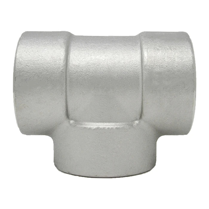 Stainless Steel Threaded Reducing Tee 3000# 304L