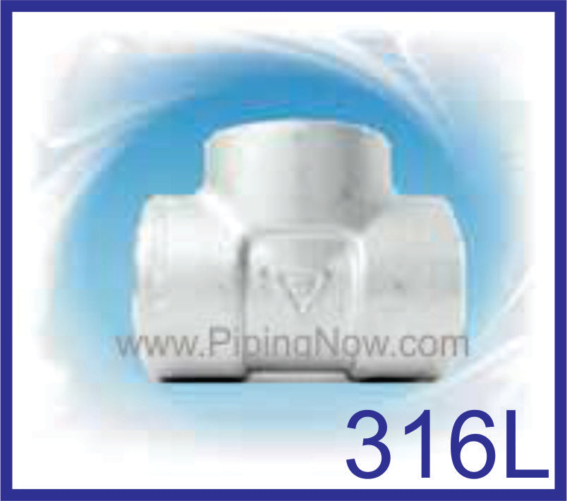 Stainless Steel Socketweld Tee 3000# 316L