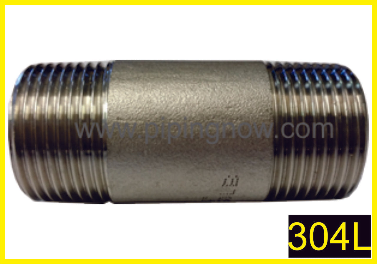 Stainless Nipple Schedule 80 304L