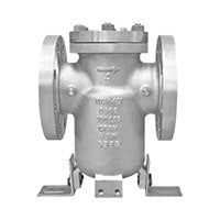 4 BS86-SS SS T316 300# FLG END BASKET STRAINER