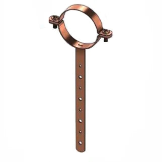 1" Pipe/Tube, Milford Hanger, Carbon Steel, Copper Plated - Empire #131CTP10006