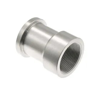 Female Stainless Steel Straight Flange Head, 3/4" Female SAE ORB x 3/4" Code 61 - 12S-12FO-SS