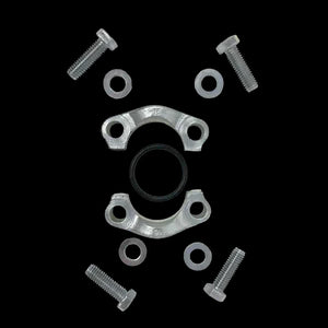 Split Flange Kit, Carbon Steel, 1-1/2" Code 61, 3000psi, Includes two (2) halves, four (4) bolts, four (4) washers, and one (1) O-Ring - 24SFO