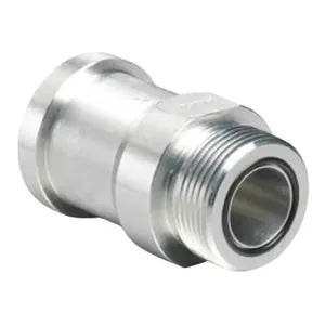 Split Flange Adapter, Stainless Steel, Straight, 1-1/4" Male ORFS Side 1, 1-1/4" C61 Flange Side 2 - 304-20-20-SS
