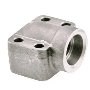 Socket Weld Tube Elbow, Stainless Steel, 90-Degree, 1-1/2" Tube x 1-1/2" Code 62 Socket Weld - W182-24-24-SS