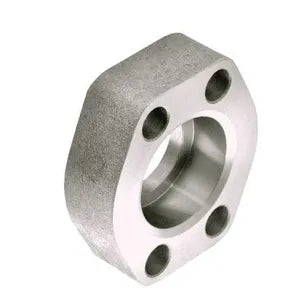 Flat Socket Weld Pipe Flange, Stainless Steel, Straight, 5" Pipe Side 1, 5" C61 Socket Weld Flange Side 2, Kit with Flange, Bolts, O-Rings - W72-80-80U-SS