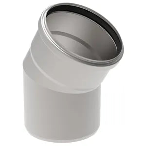 Blucher® 820.030.125 S, B5-30-316 Type 820.030 30 deg Bend, 125 mm Nominal, Push-Fit End Style, 316/316L Stainless Steel