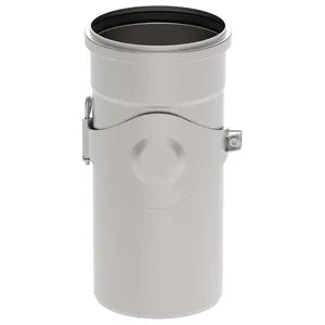 Blucher® 840.160.160 S AP-316, AP-6-316 Straight Pipe With EPDM Sealing Ring, Import, Pickling/Passivation, Push-Fit Socket End Style, 316/316L Stainless Steel