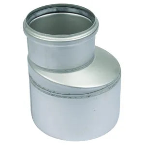 Blucher® 850.110.160 S EI-316, EI-6x4-316 Eccentric Increaser With EPDM Sealing Ring, 4 x 6 in Nominal, Push-Fit Socket End Style, 316/316L Stainless Steel, Import