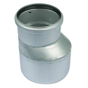 Blucher® 850.125.160 S EI-316, EI-6x5-316 Eccentric Increaser With EPDM Sealing Ring, 5 x 6 in Nominal, Push-Fit Socket End Style, 316/316L Stainless Steel, Import