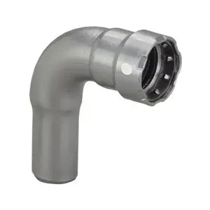 MegaPress® 84875 Model 5916.1 Street Elbow, 1/2 in Nominal, Press x FTG End Style, Carbon Steel, Import  - 2