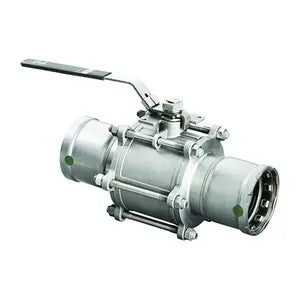 MegaPress® 86675 5175.8XL 3-Piece Ball Valve-1