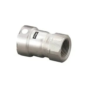 MegaPress® 91240 Model 6812 Adapter, 1/2 in Nominal, Press x FNPT End Style, 316 Stainless Steel, Import - (Only sold in box quantities of 10)