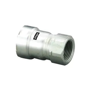 MegaPress® 95260 Adapter, 1/2 in, Press x FNPT, 304 Stainless Steel, Import - (Only sold in box quantities of 10)