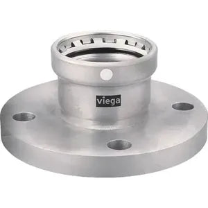 MegaPress® 98535 Model 6859XL Flange, 4 in Nominal, Press End Style, 316 Stainless Steel