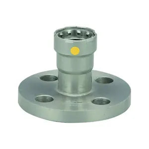 MegaPress® 25766 Pipe Flange, 3/4 in, Press, Carbon Steel, Import