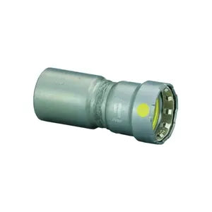 MegaPress® 26031 Pipe Reducer, 1-1/2 x 1 in Nominal, Fitting x Press End Style, Carbon Steel, Import