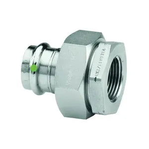 ProPress® 80078 Dielectric Union, 3/4 in, Press x FNPT, 316 Stainless Steel, Import