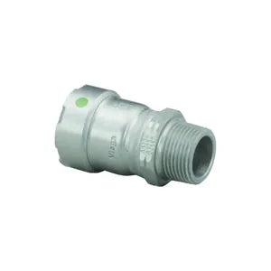 MegaPress® 25105 Pipe Adapter, 3/4 in, Press x MNPT, Carbon Steel, Import - (Only sold in box quantities of 10)