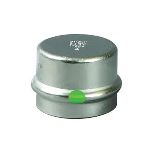 ProPress® 80355 Pipe Cap, 1/2 in, Press, 316 Stainless Steel, Import - (Only sold in box quantities of 10)