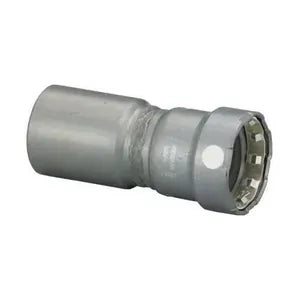 MegaPress® 84160 Model 5915.1 Reducer, 3/4 x 1/2 in Nominal, FTG x Press End Style, Carbon Steel, Import - (Only sold in box quantities of 5)