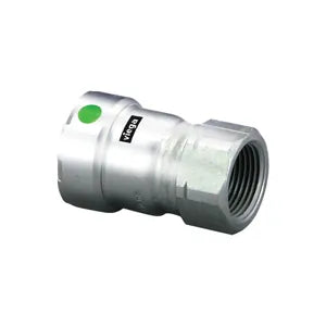 MegaPress® 90260 Adapter, 1/2 in, Press x FNPT, 316 Stainless Steel, Import - (Only sold in box quantities of 10)