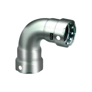 MegaPress® 95010 90 deg Elbow, 3/4 in, Press, 304 Stainless Steel, Import - (Only sold in box quantities of 10)