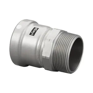 MegaPress® 26650 Adapter, 4 in, Press x MNPT, Carbon Steel, Import