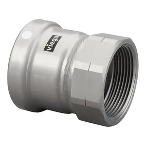 MegaPress® 26665 Adapter, 4 in, Press x FNPT, Carbon Steel, Import