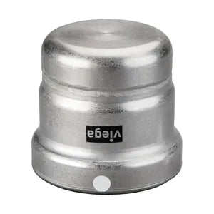 MegaPress® 26770 Cap, 4 in, Press, Carbon Steel, Import